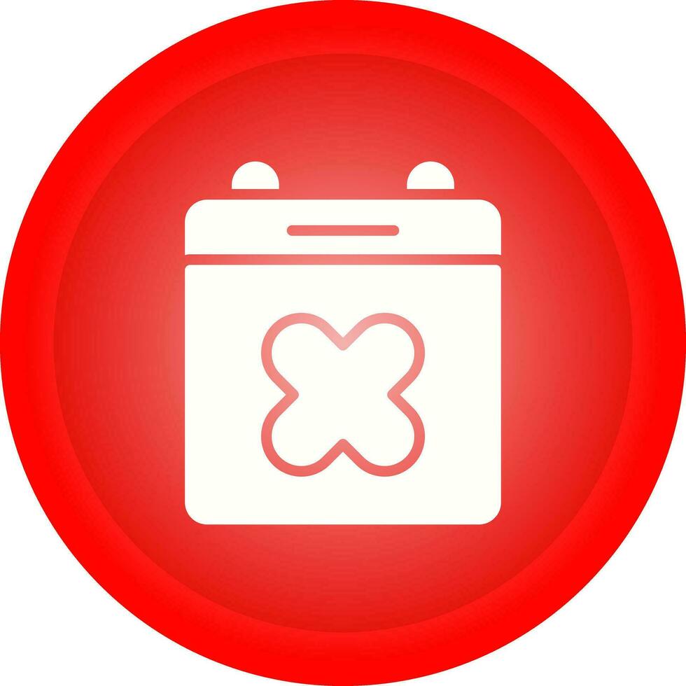 Calendar Xmark Vector Icon