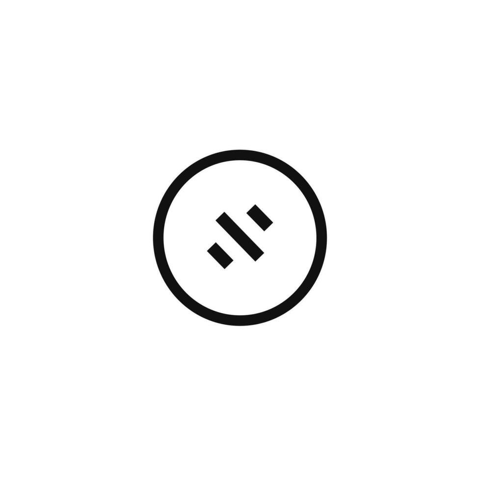 Quality assurance monochrome line logo. Pharmaceutical production. Radial symbol. Design element. Created with artificial intelligence. Ai art for corporate branding, biotechnology company vector