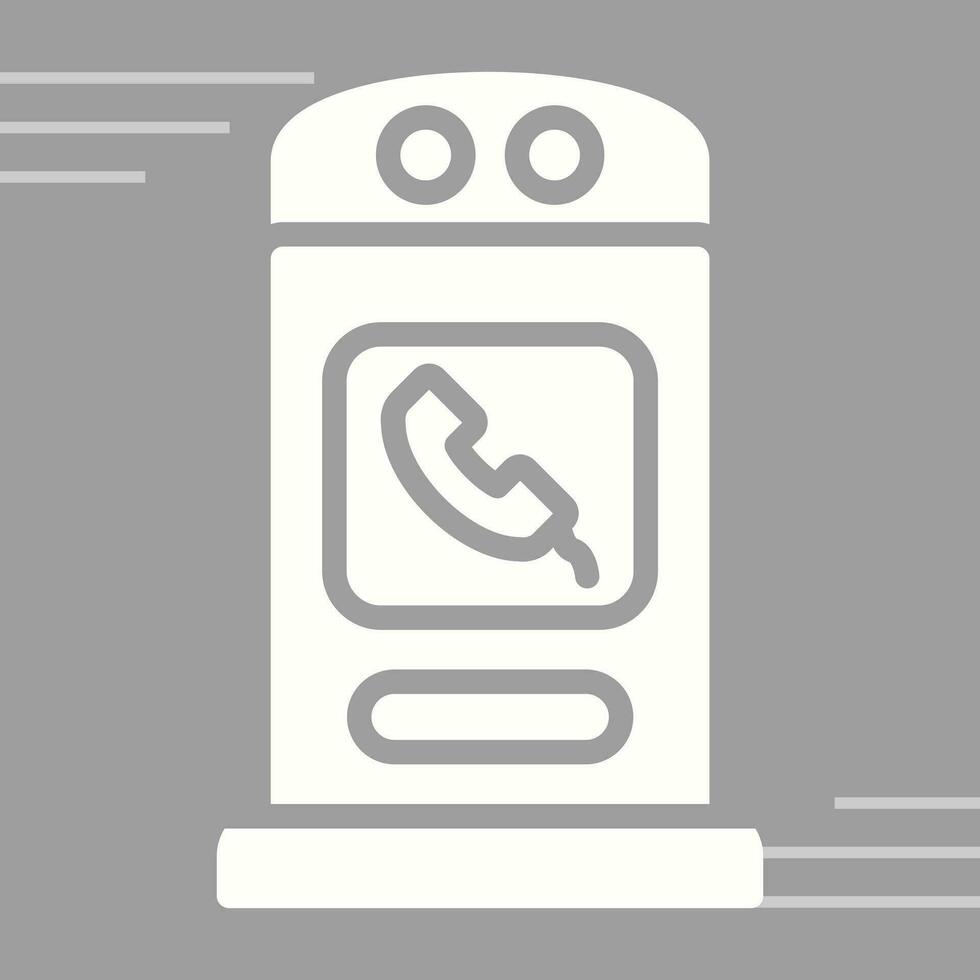 Phone Booth Vector Icon