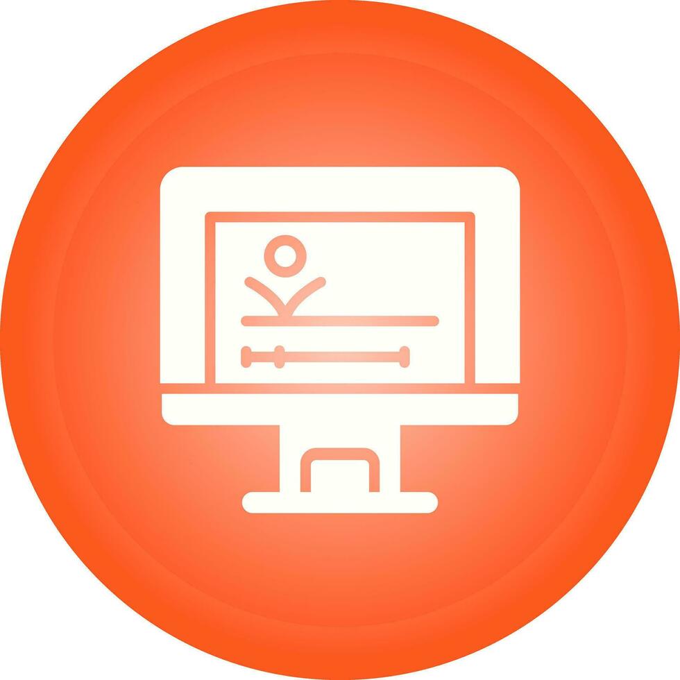 Motion Graphic Vector Icon
