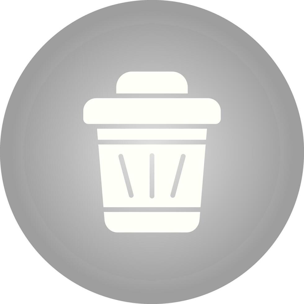 icono de vector de basura