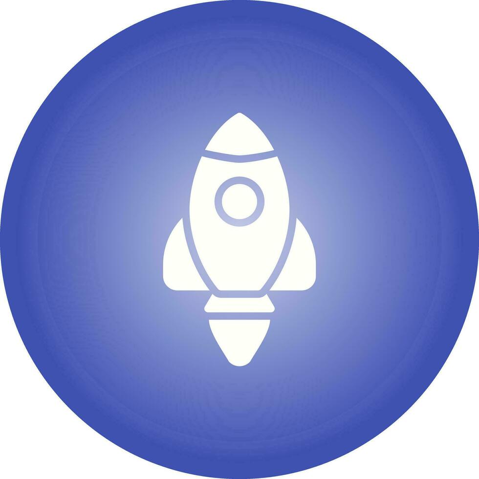 Rocket Lunch Vector Icon