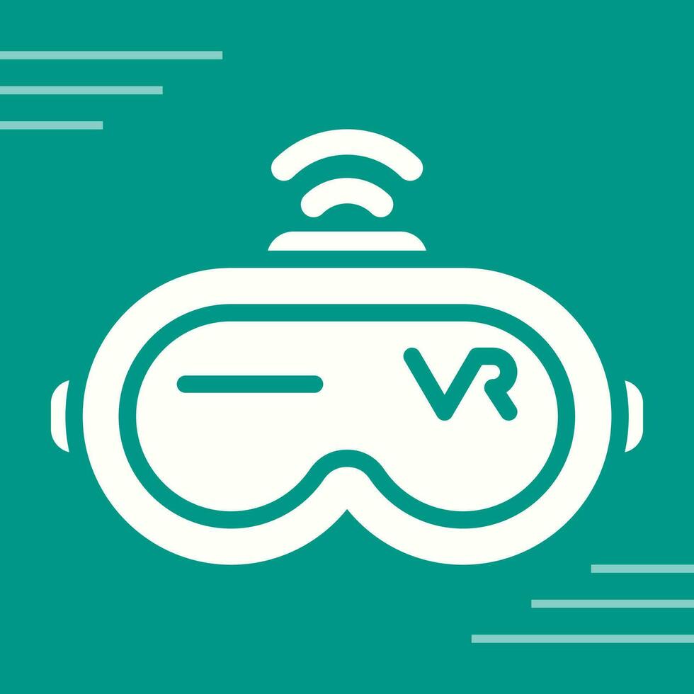 Virtual Reality Headset Vector Icon