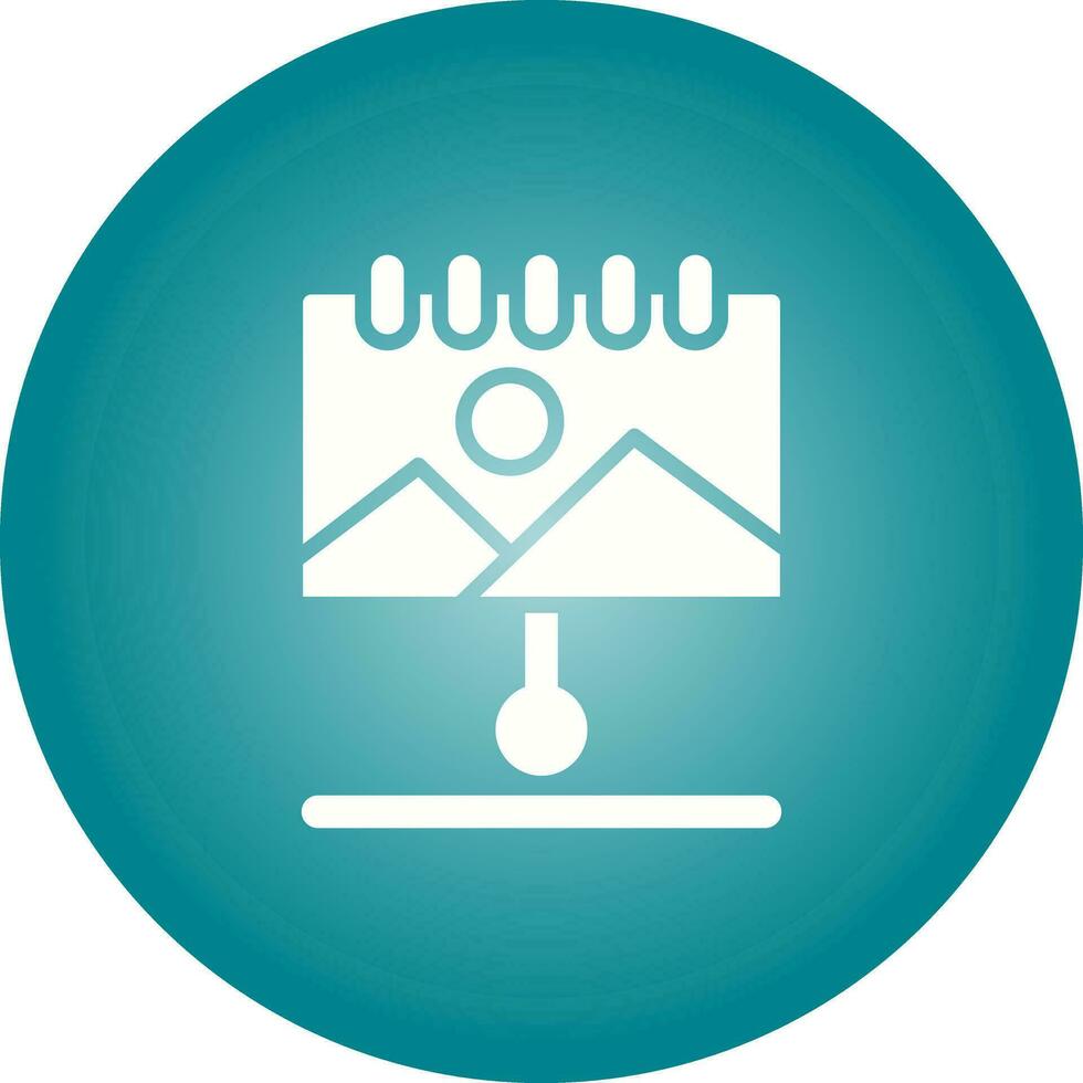 Canvas Vector Icon