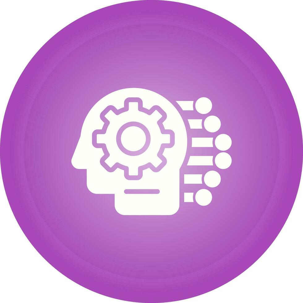 Machine Learning Vector Icon