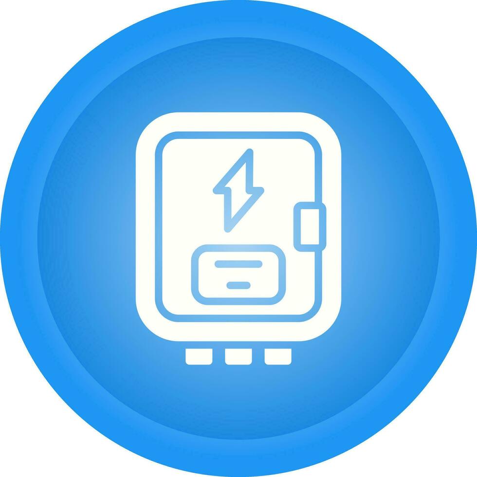 icono de vector de panel eléctrico