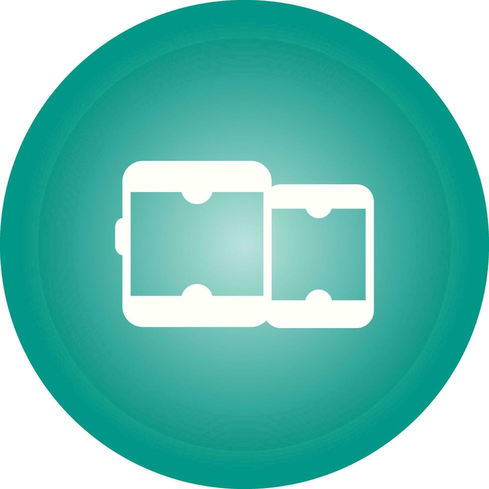 Tablet with smartphone Vector Icon