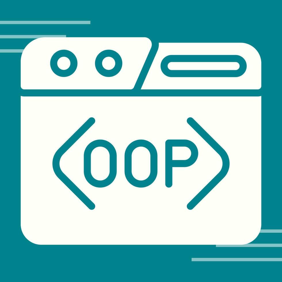 OOP Vector Icon