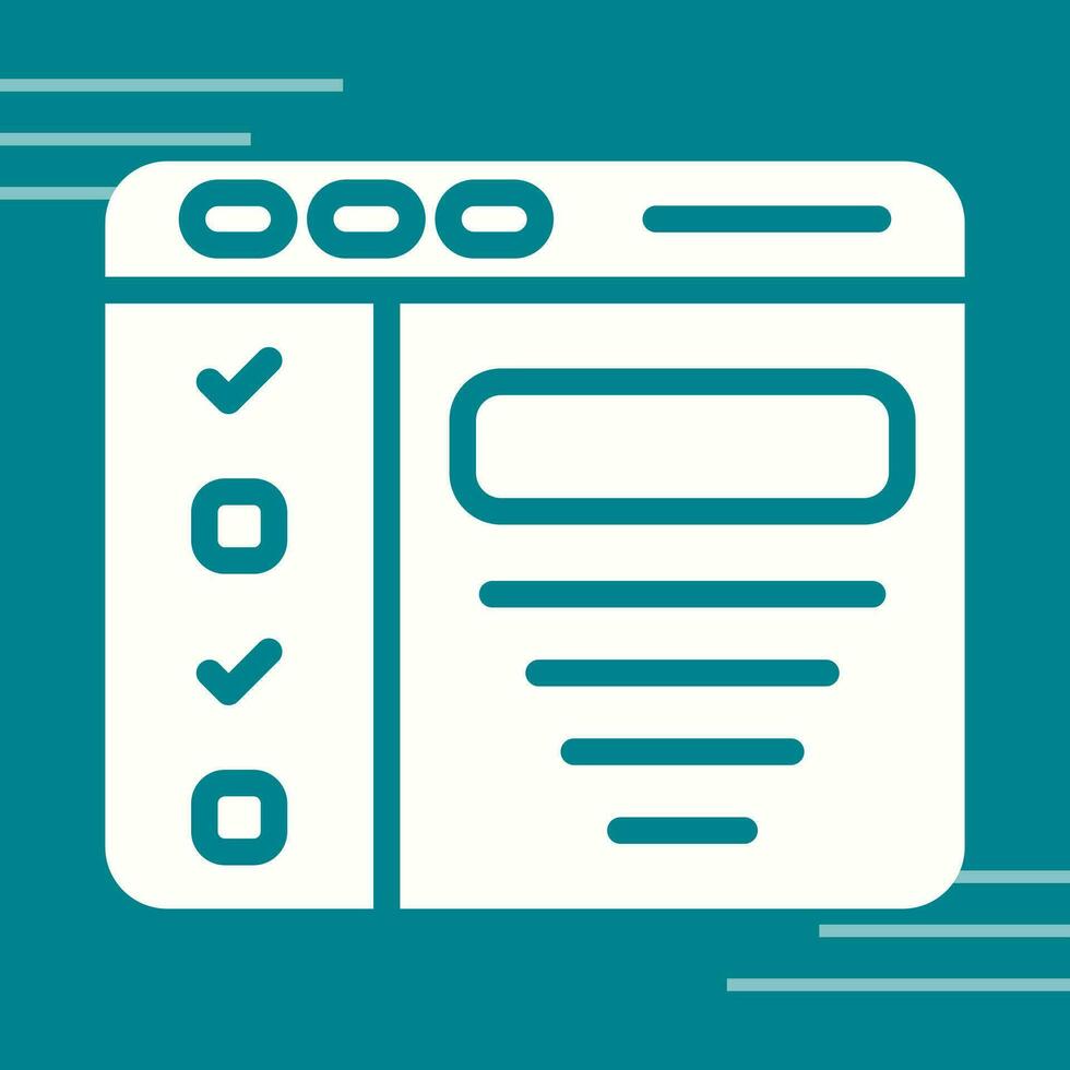 Design Brief Vector Icon