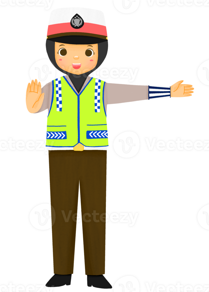 indonésio polícia Policial png