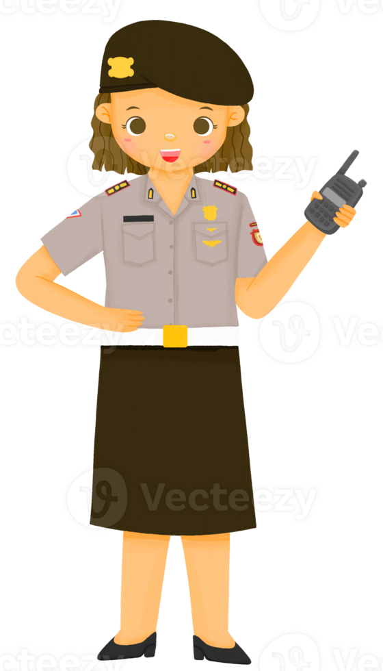 Indonesian Police Officer png