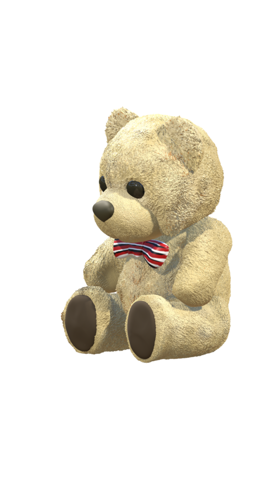 orsacchiotto orso Bambola cartone animato 3d png