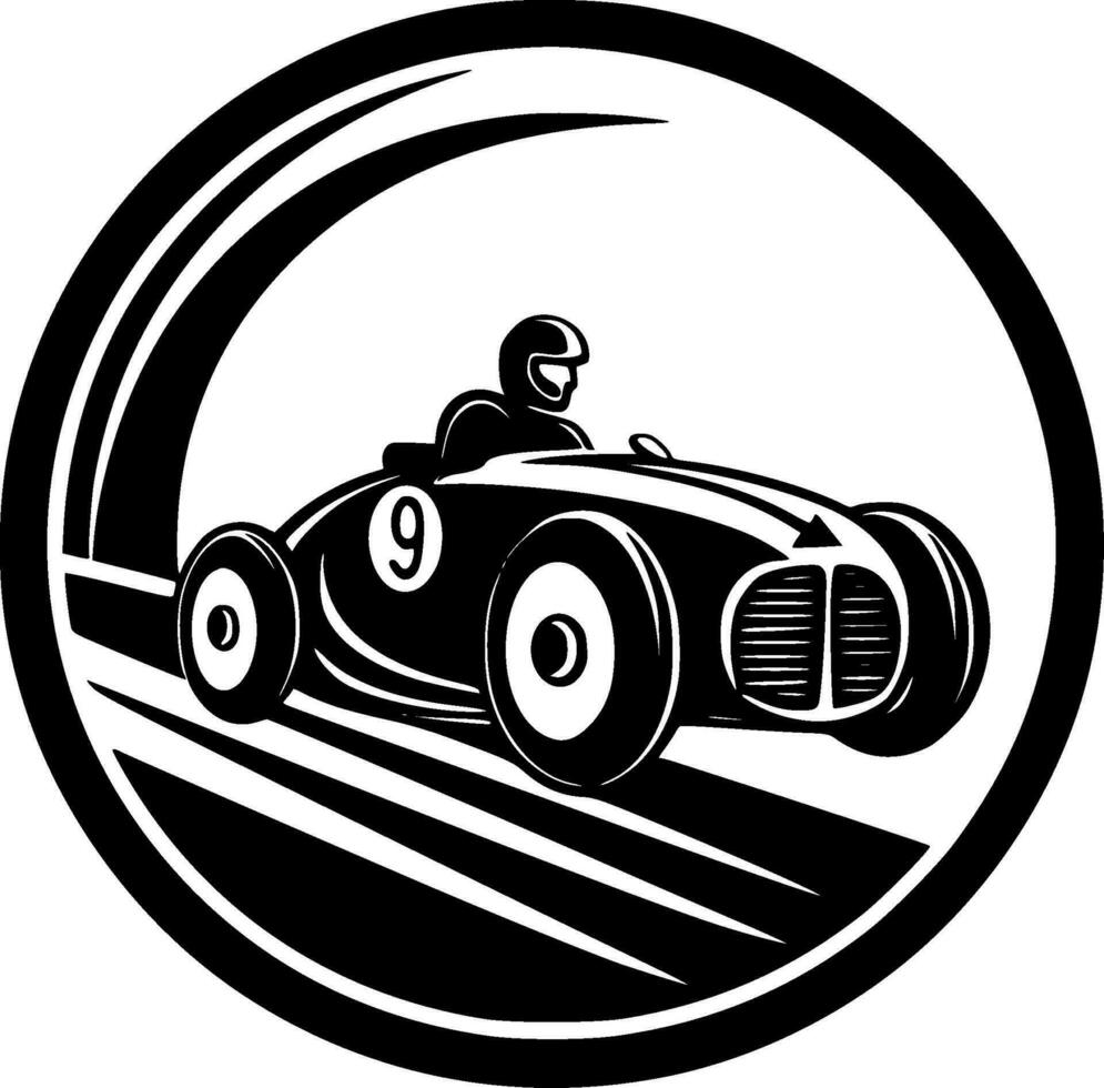 Racing - High Quality Vector Logo - Vector illustration ideal for T-shirt graphic