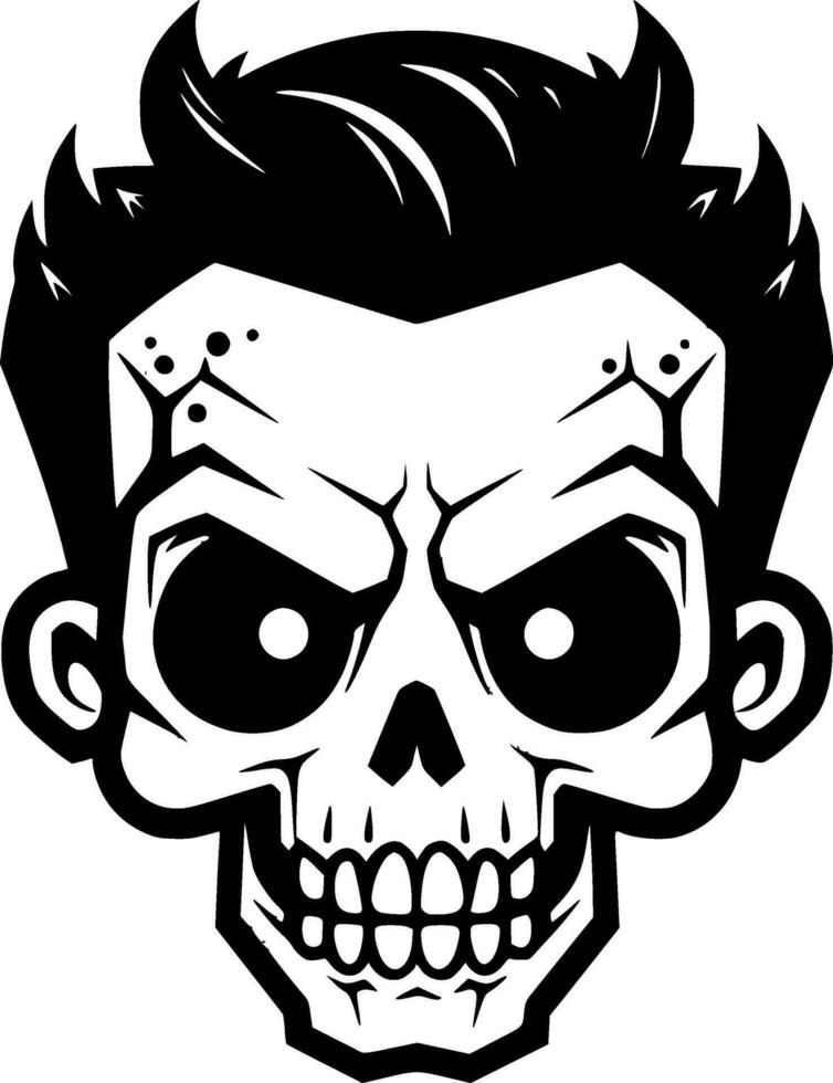 Skull - High Quality Vector Logo - Vector illustration ideal for T-shirt graphic