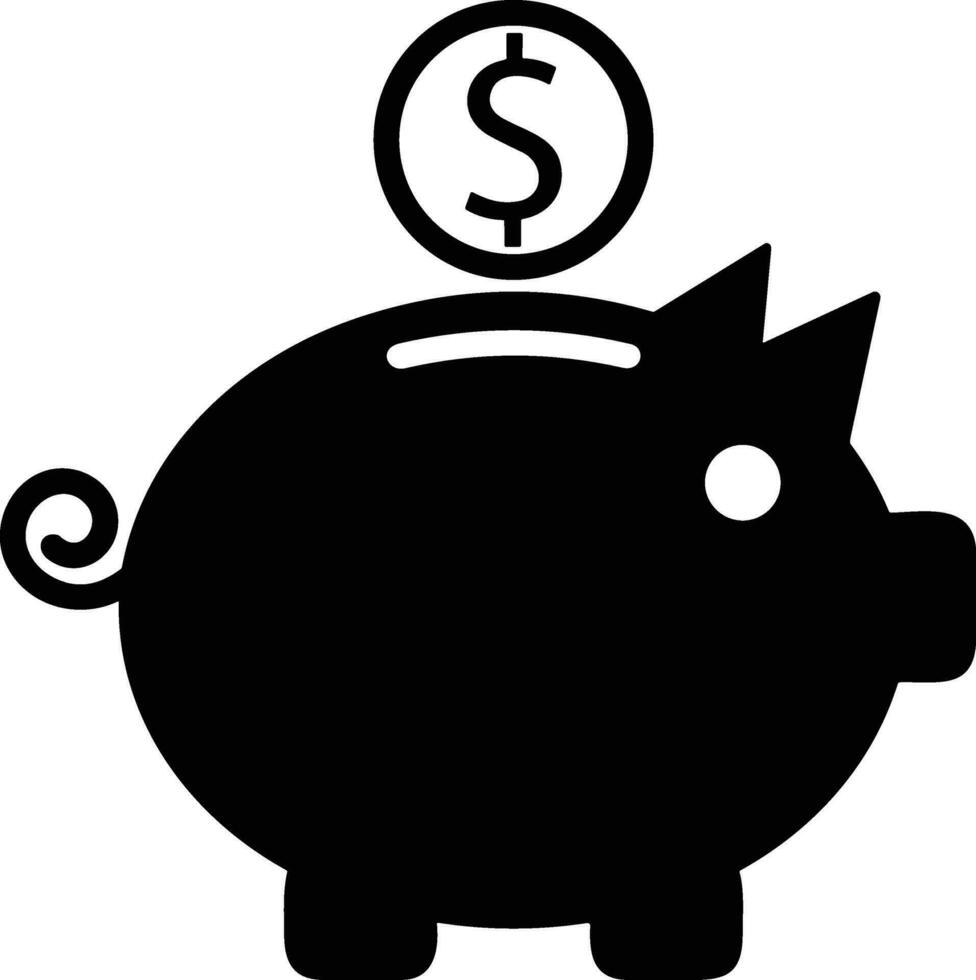 Bank finance icon symbol vector image. Illustration of the currency exchange investment financial saving bank design image