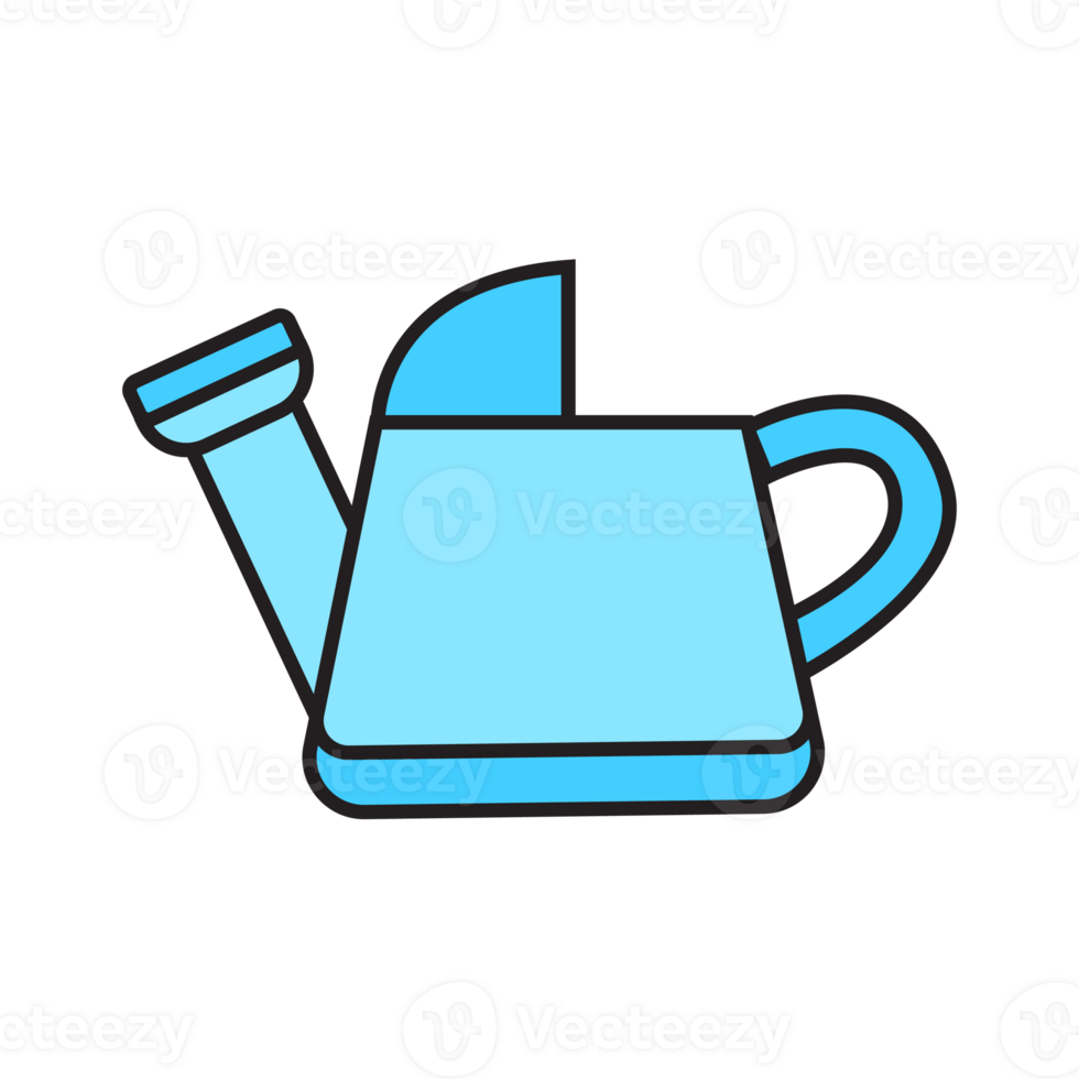 Plant watering pot icon png