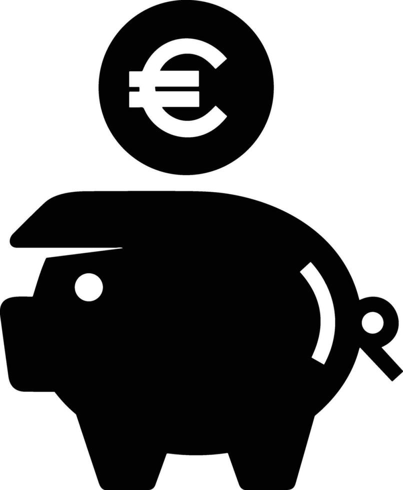 Bank finance icon symbol vector image. Illustration of the currency exchange investment financial saving bank design image