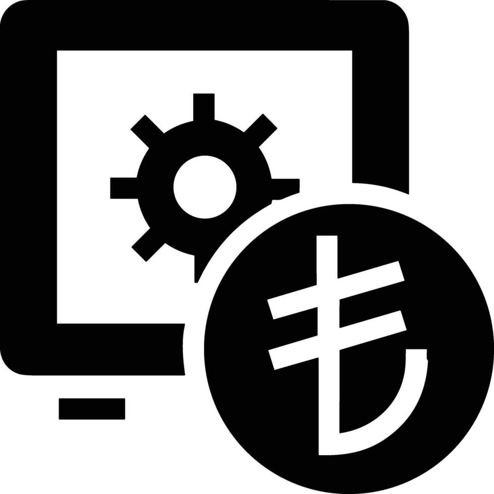 Bank finance icon symbol vector image. Illustration of the currency exchange investment financial saving bank design image