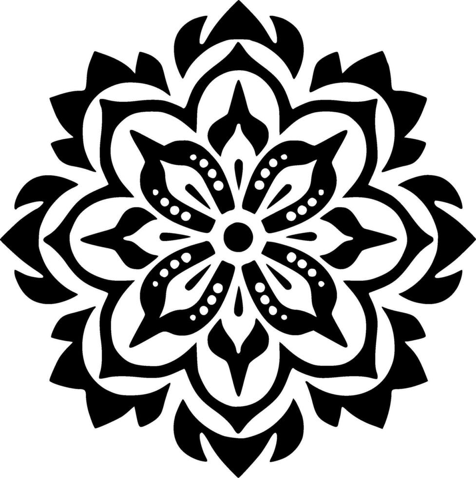 mandala - alto calidad vector logo - vector ilustración ideal para camiseta gráfico