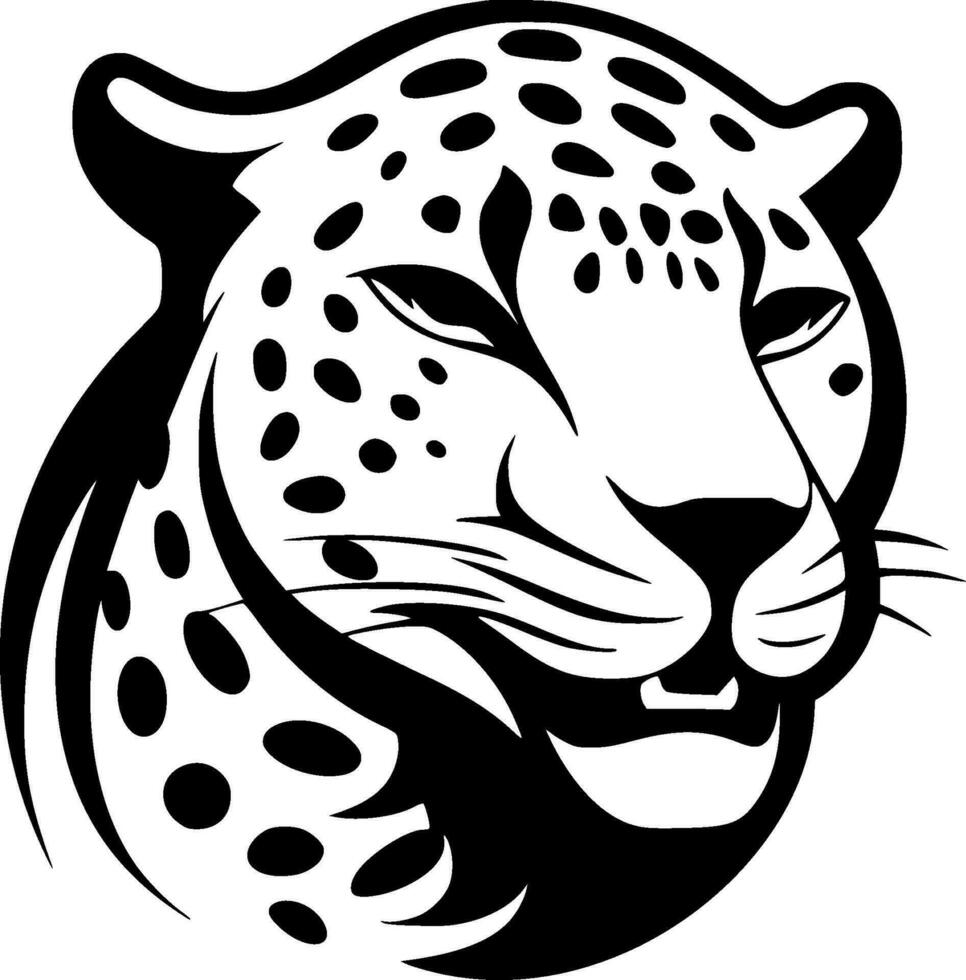 leopardo - alto calidad vector logo - vector ilustración ideal para camiseta gráfico