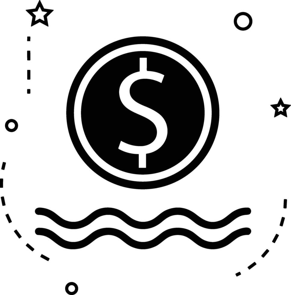 Bank finance icon symbol vector image. Illustration of the currency exchange investment financial saving bank design image