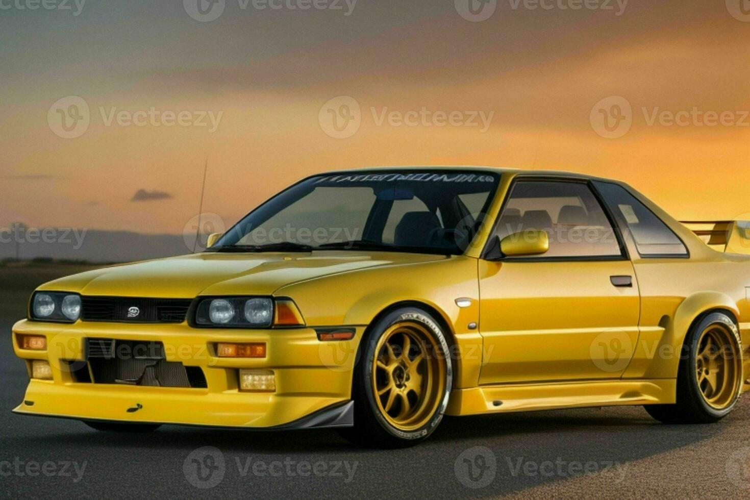 Sport car Nissan Skyline GTR 31 JDM. Pro Photo