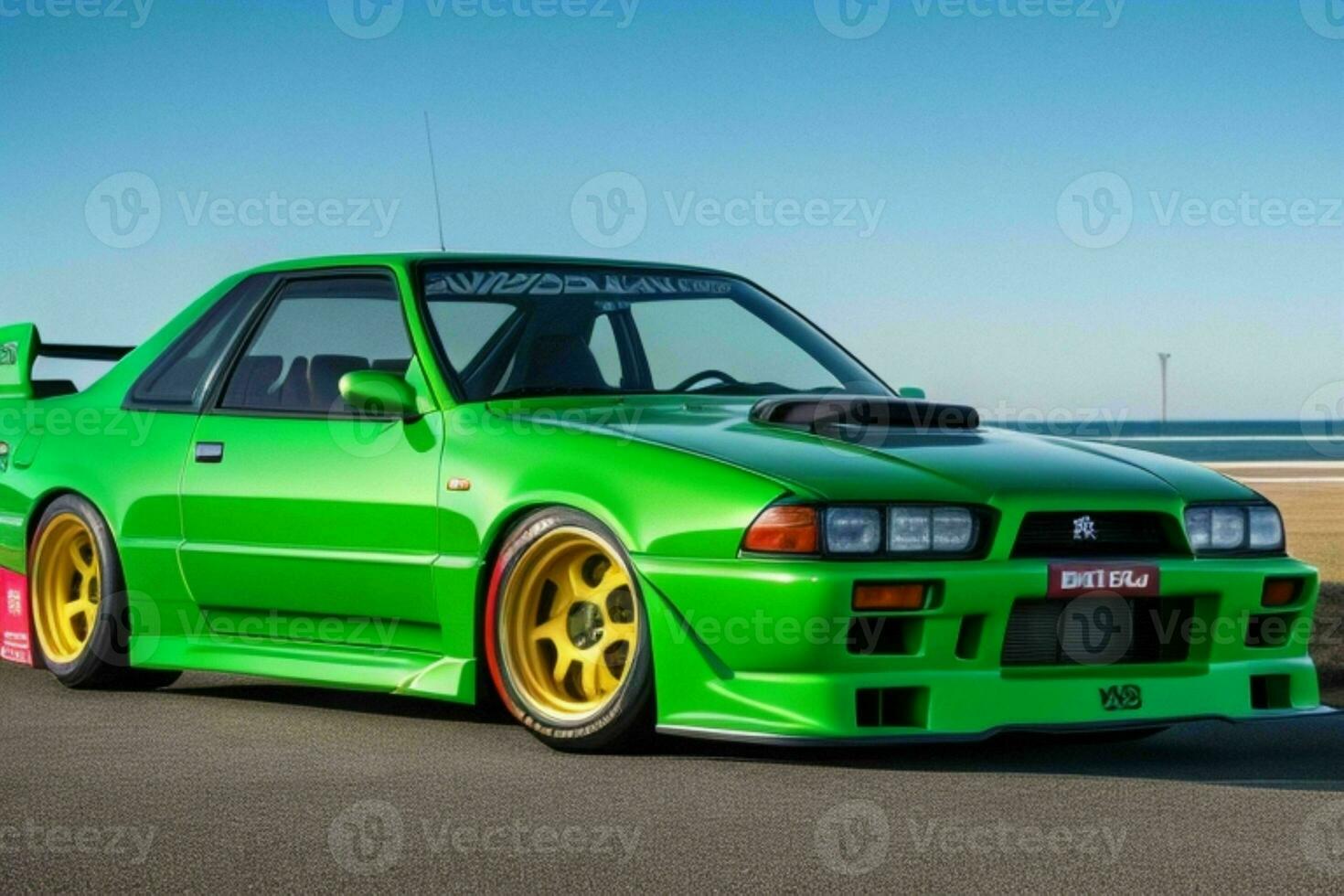 Sport car Nissan Skyline GTR 31 JDM. Pro Photo