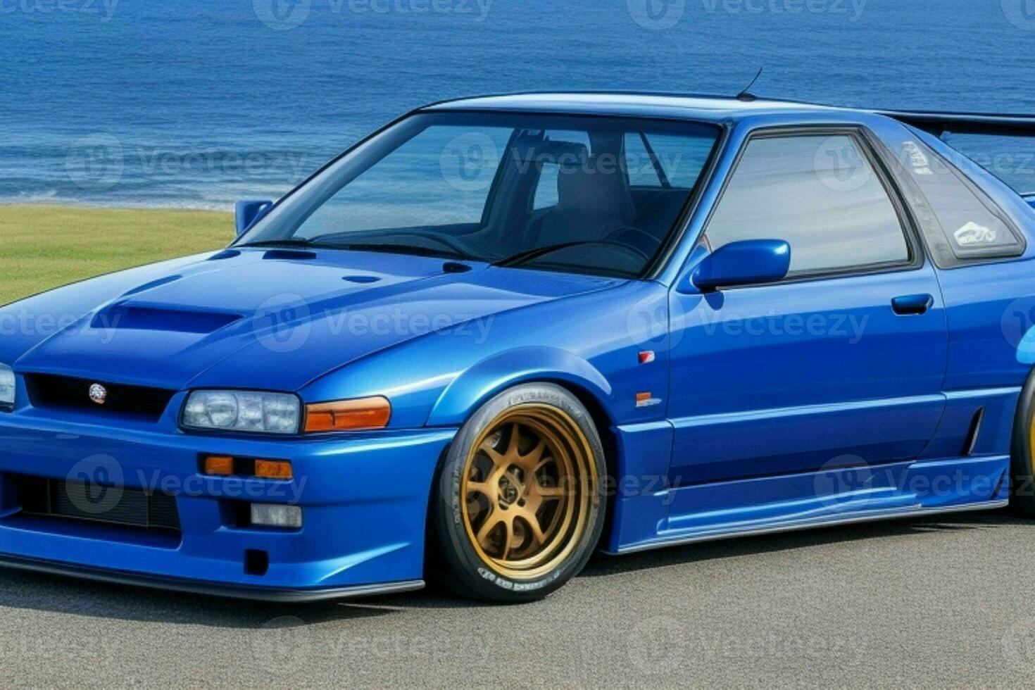 Sport car Nissan Skyline GTR 31 JDM. Pro Photo