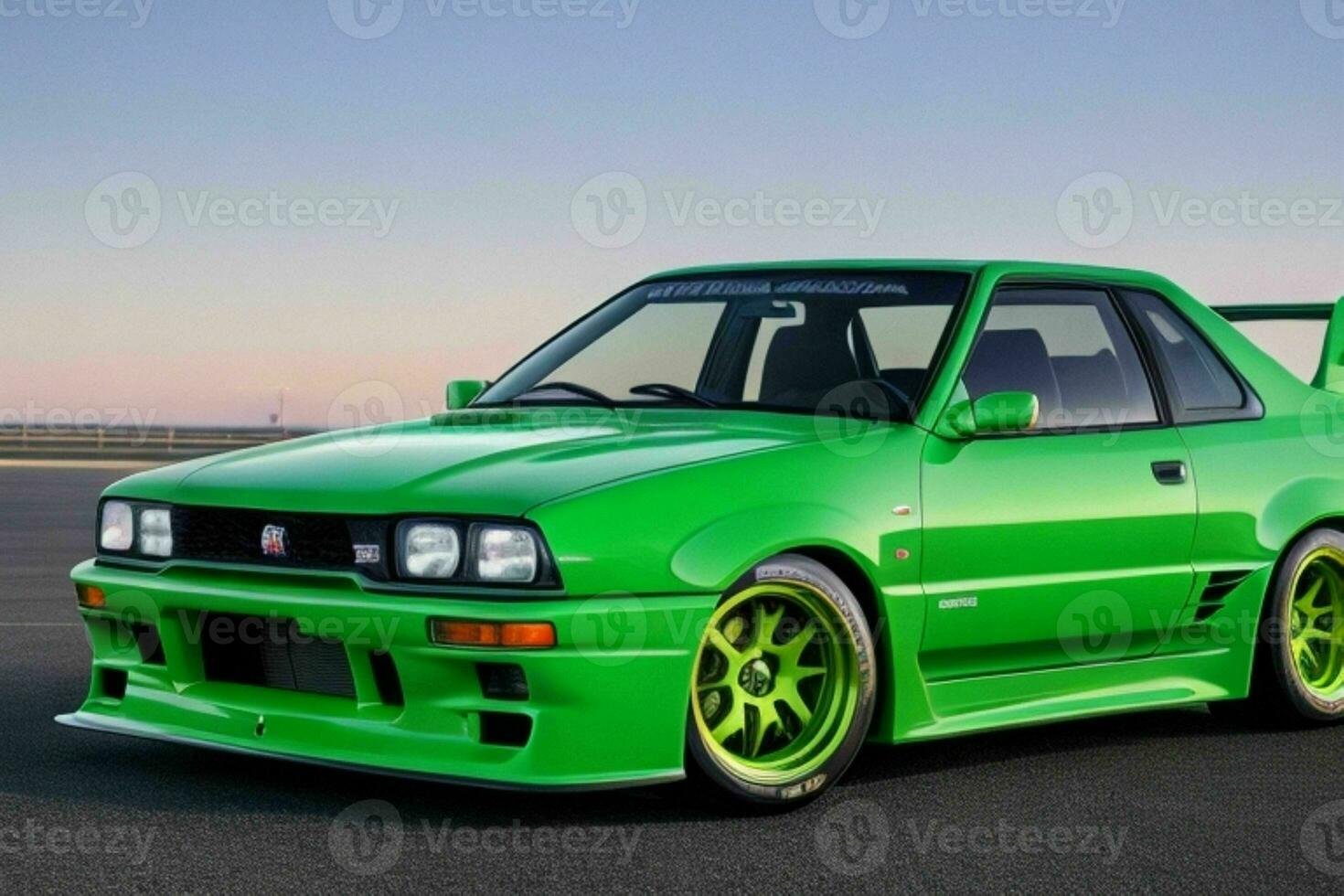 Sport car Nissan Skyline GTR 31 JDM. Pro Photo