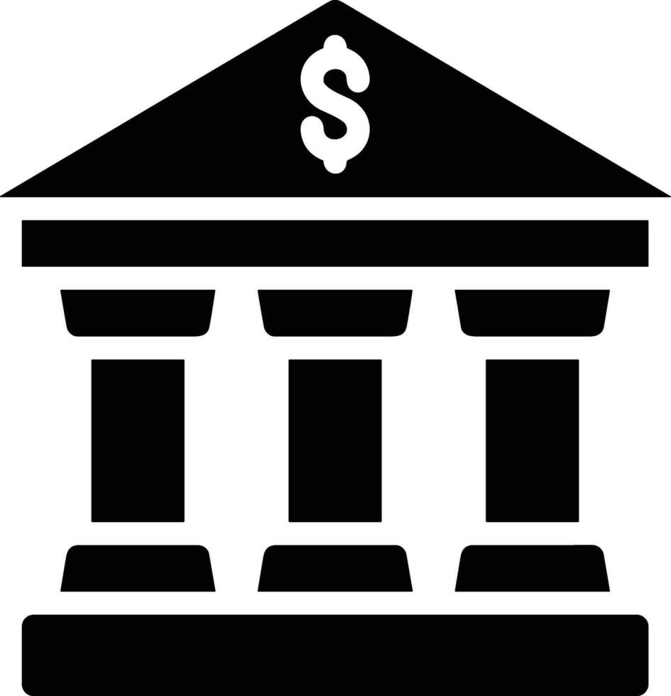 Bank finance icon symbol vector image. Illustration of the currency exchange investment financial saving bank design image