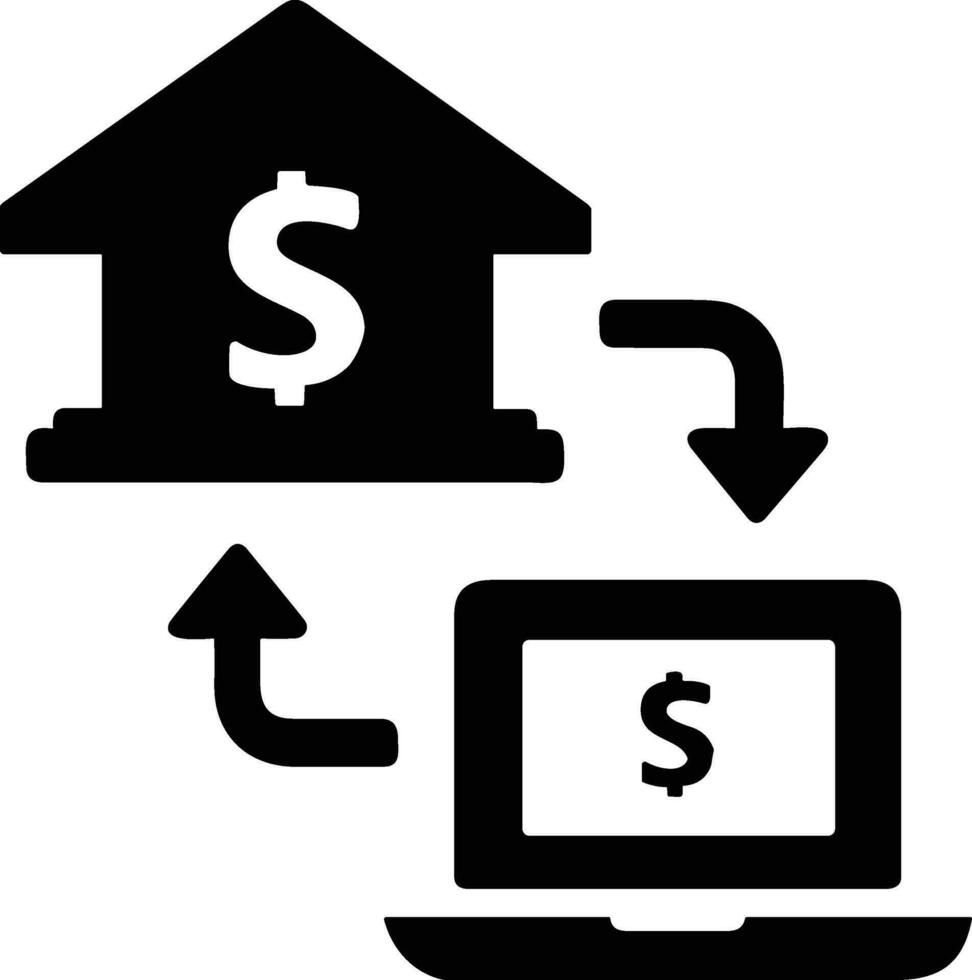 Bank finance icon symbol vector image. Illustration of the currency exchange investment financial saving bank design image