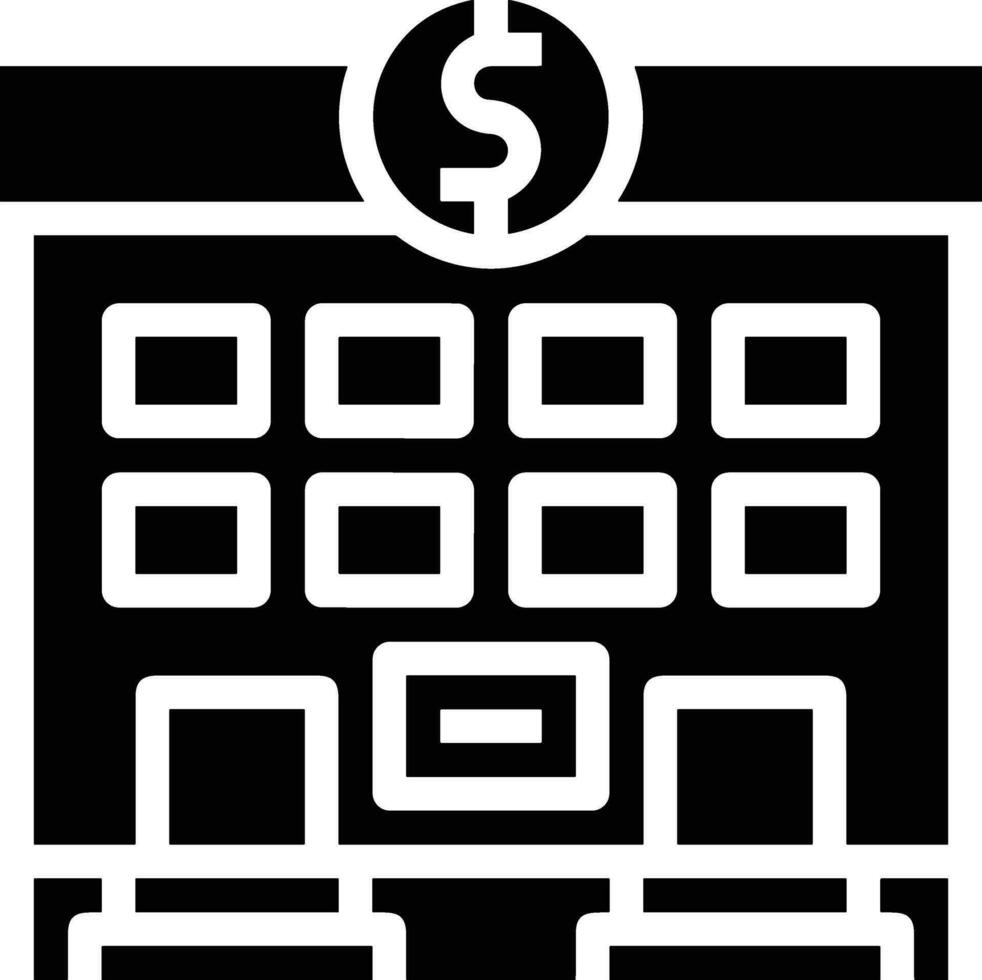 banco Finanzas icono símbolo vector imagen. ilustración de el moneda intercambiar inversión financiero ahorro banco diseño imagen