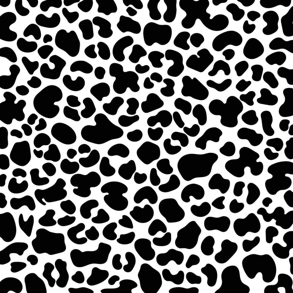 Leopard seamless pattern seamless for printing, cutting stickers, cover, wall stickers, home decorate and more. vector