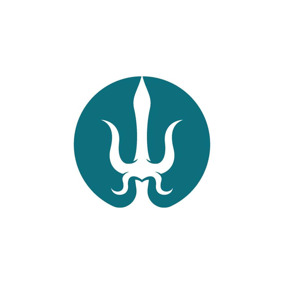 Trident Logo Template vector icon