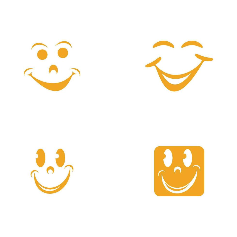 sonrisa icono vector ilustración