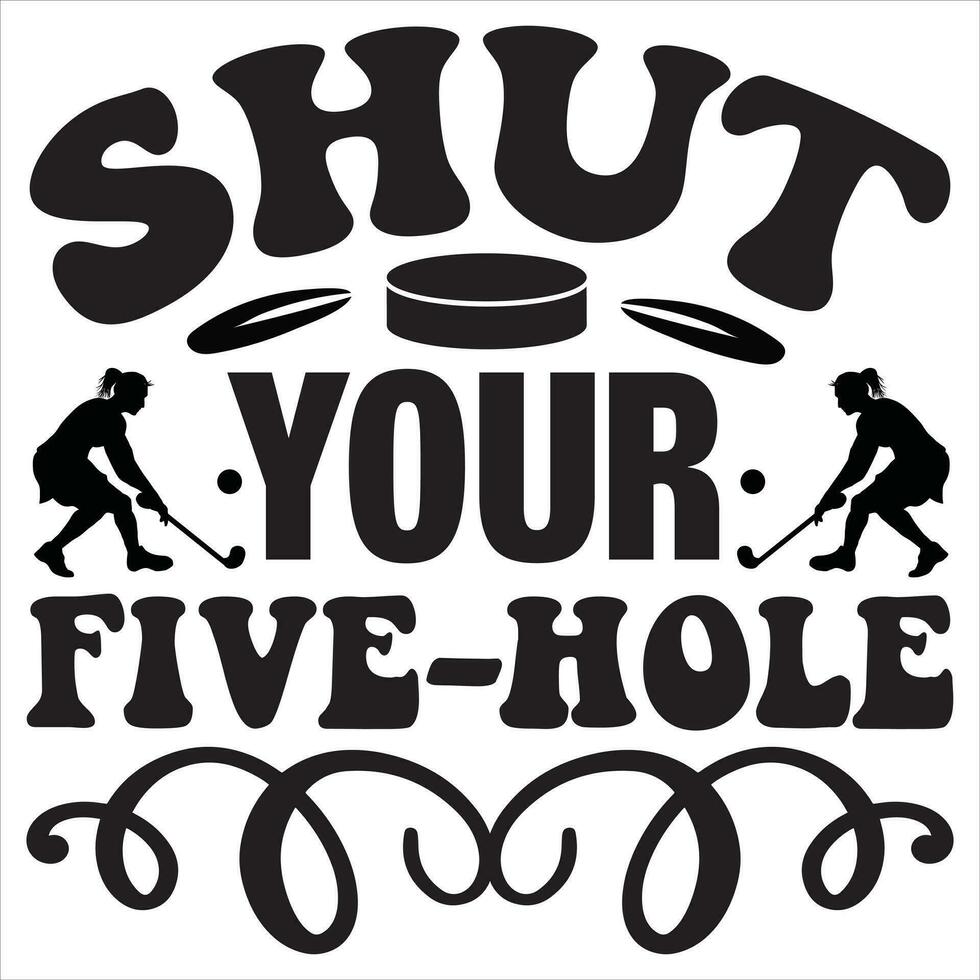 Shut Your Five-hole vector