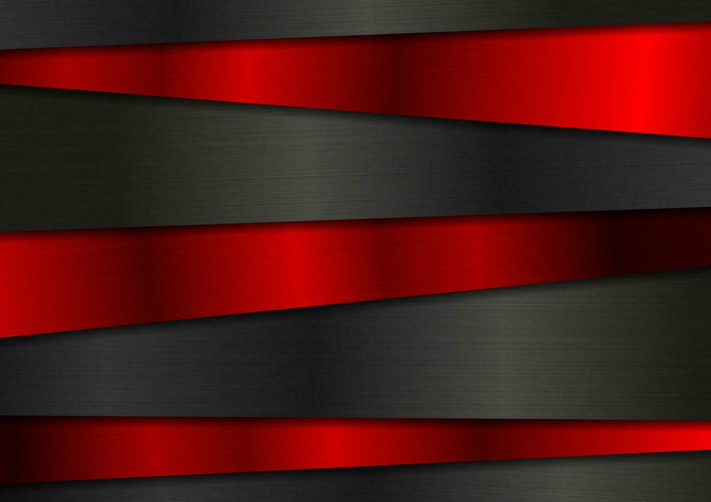 High contrast red black abstract tech textural background vector