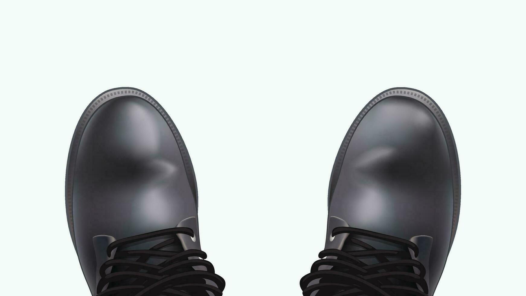 old boots on white vector