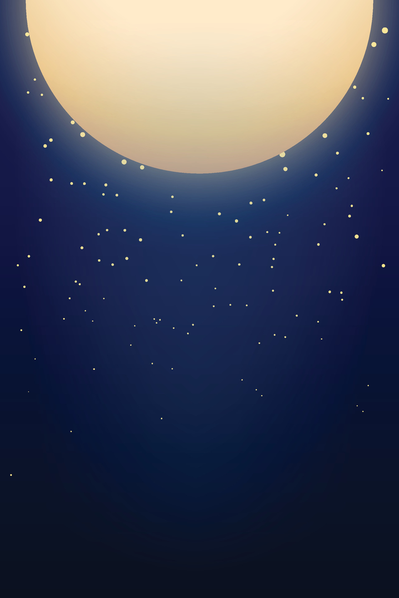 big moon at night 28174764 Vector Art at Vecteezy
