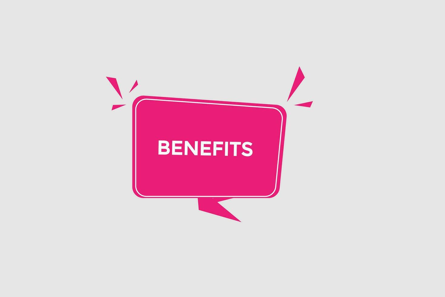 new benefits modern, website, click button, level, sign, speech, bubble  banner, vector