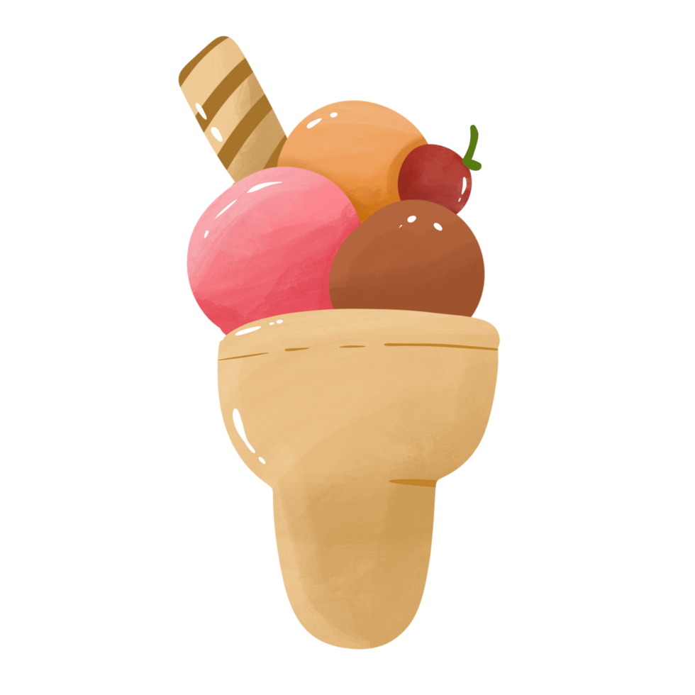 ice cream illustration png
