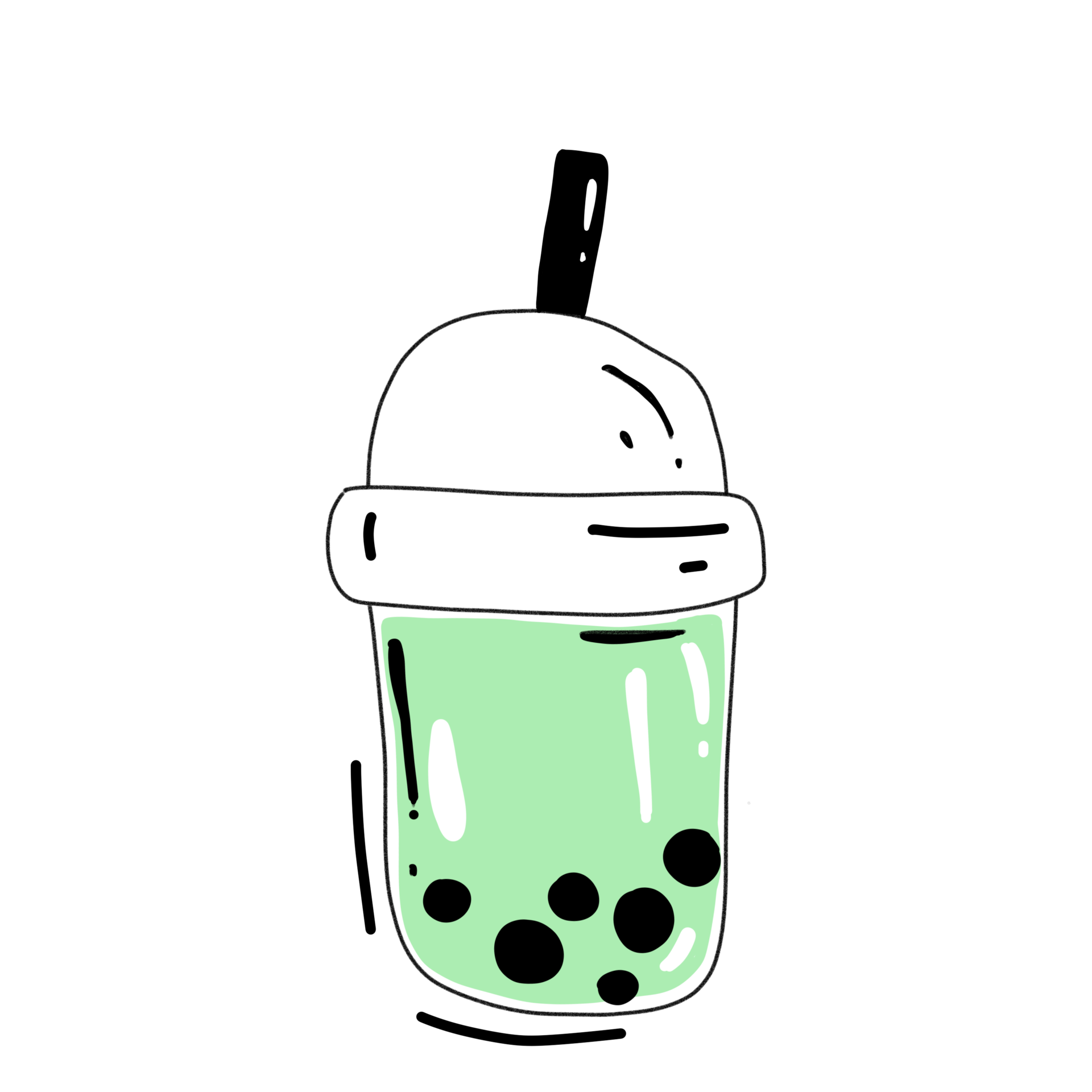 bubble-milk-tea-in-the-cup-28175079-png