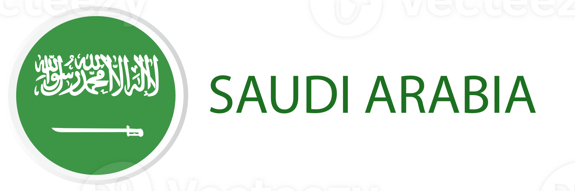 Saudi Arabia flag in web button, button icons. png