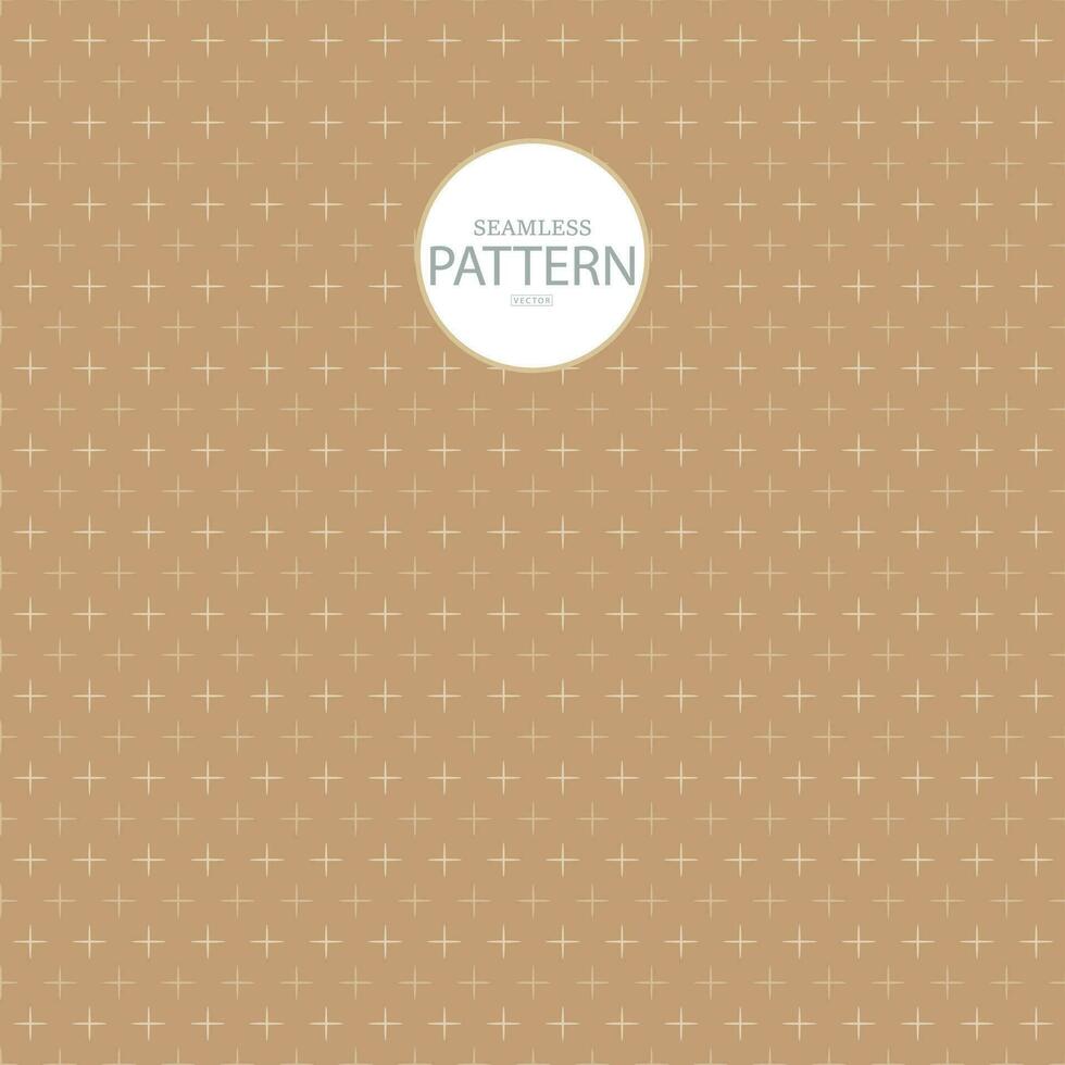 Seamless pattern quatrefoil earth tone color collection on brown background vector