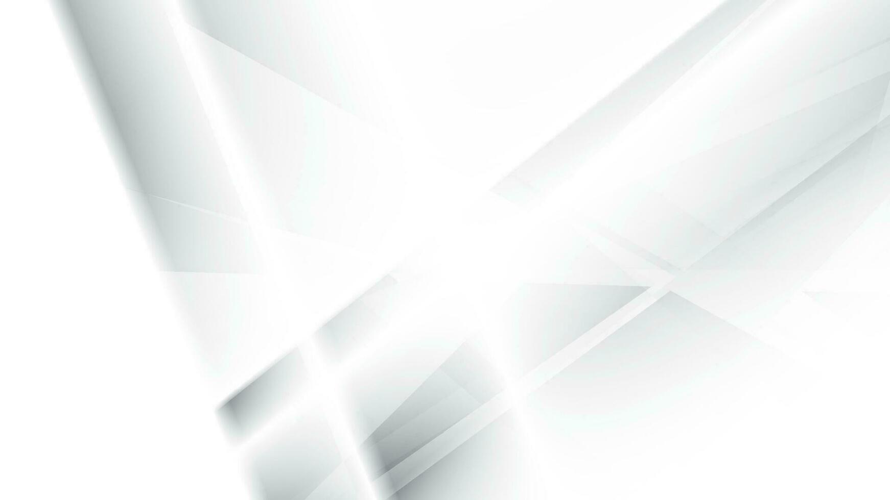 Abstract geometric white and gray color background. Vector illustration.