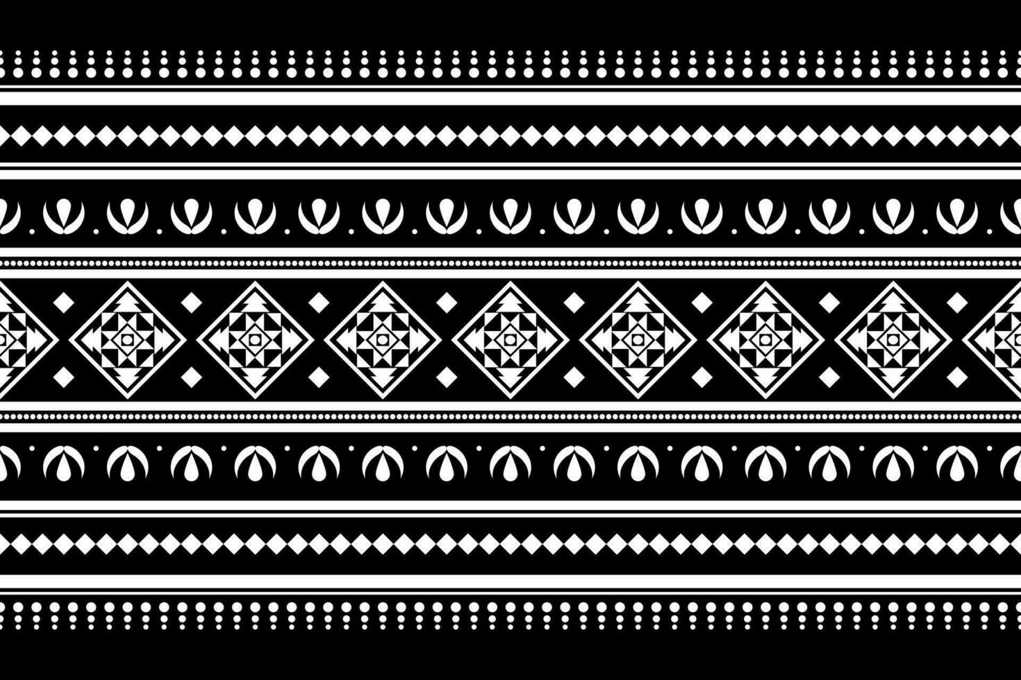 ethnic geometric seamless pattern. Geometric white background. Design for fabric, clothes, decorative paper, wrapping, textile, embroidery, illustration, vector, tribal pattern vector