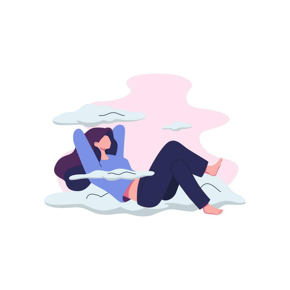 people at the cloud 1 vector