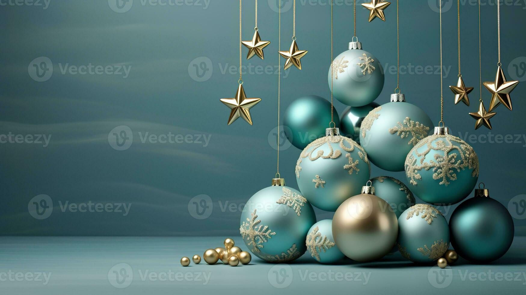 Christmas and New Year background. photo