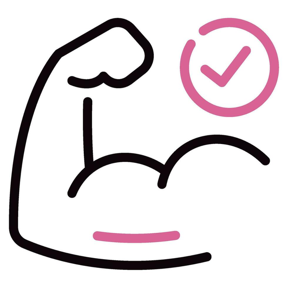 Bodyweight Exercise Icon illustration vector