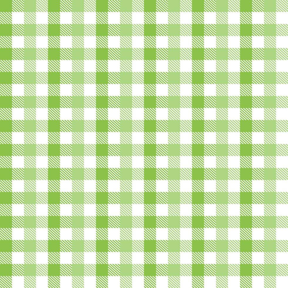 Light green plaid pattern with herringbone pattern inside background. plaid pattern background. plaid background. Seamless pattern. for backdrop, decoration, gift wrapping, gingham tablecloth, blanket vector